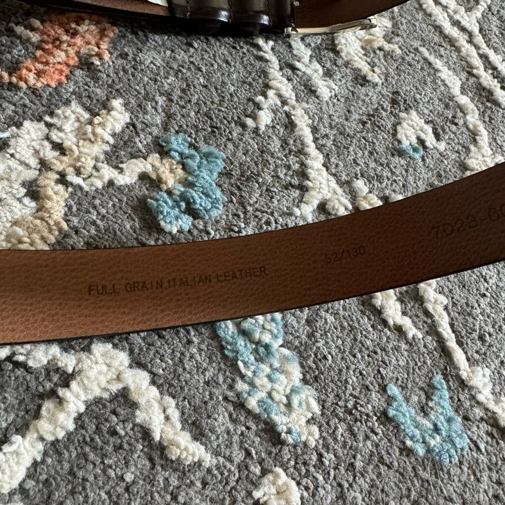 NWT Men’s Warehouse‎ Brown Belt Men’s Size 52